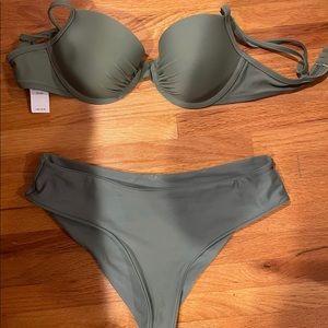 Aerie bikini swim suit 32D new with tags